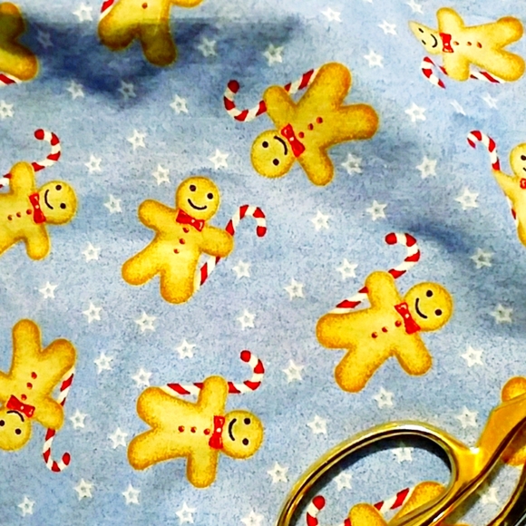 Other - Christmas  gingerbread fabric 2 1/3 yards